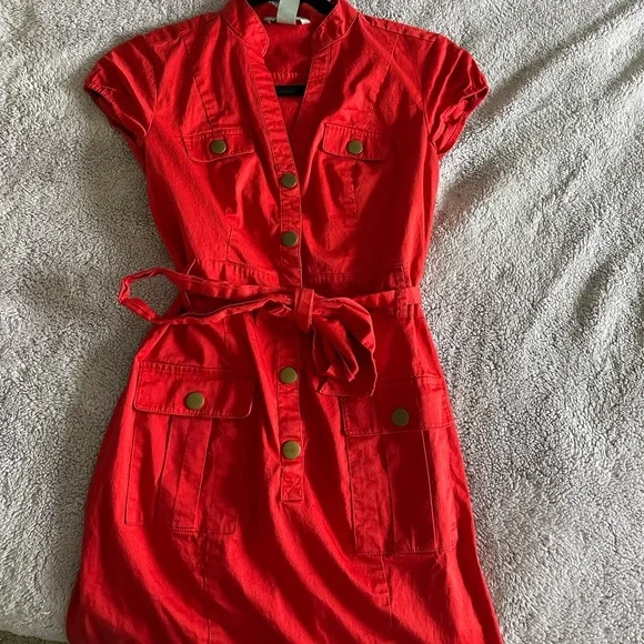 Knee length H&M Button up dress - Picture 1 of 4